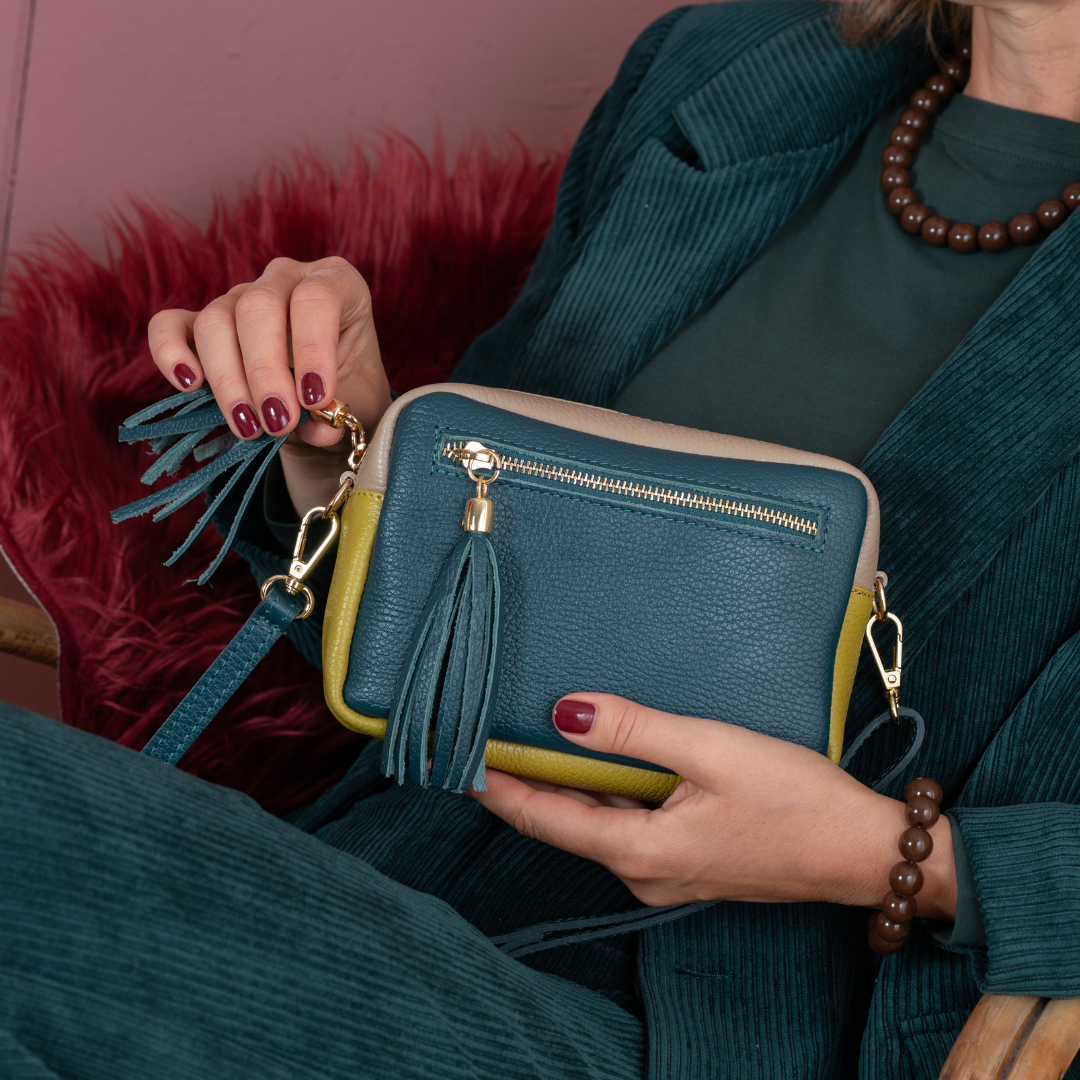 Schoudertas Maure | Petrol