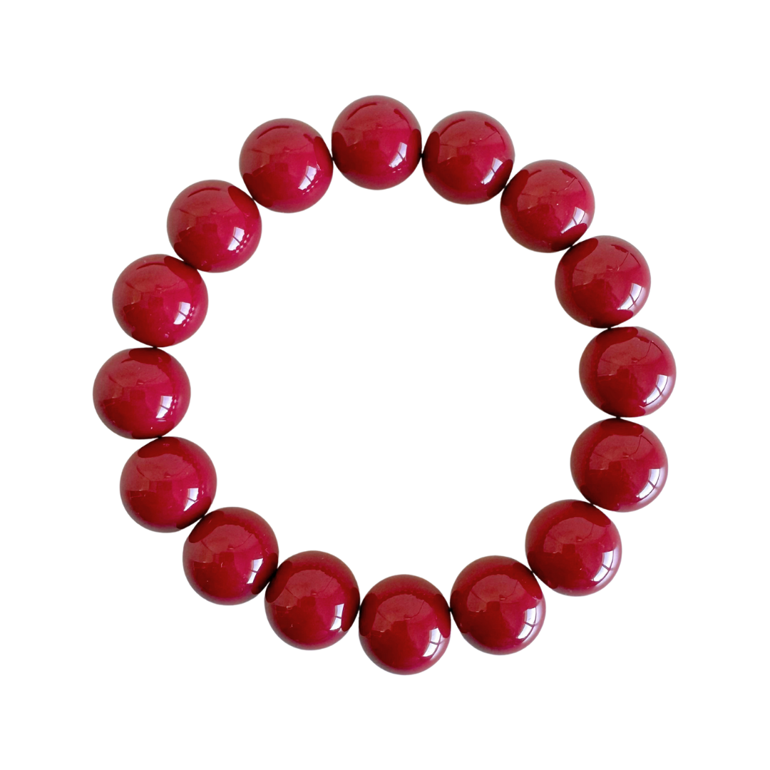 Bold Beads Armband | Cherry