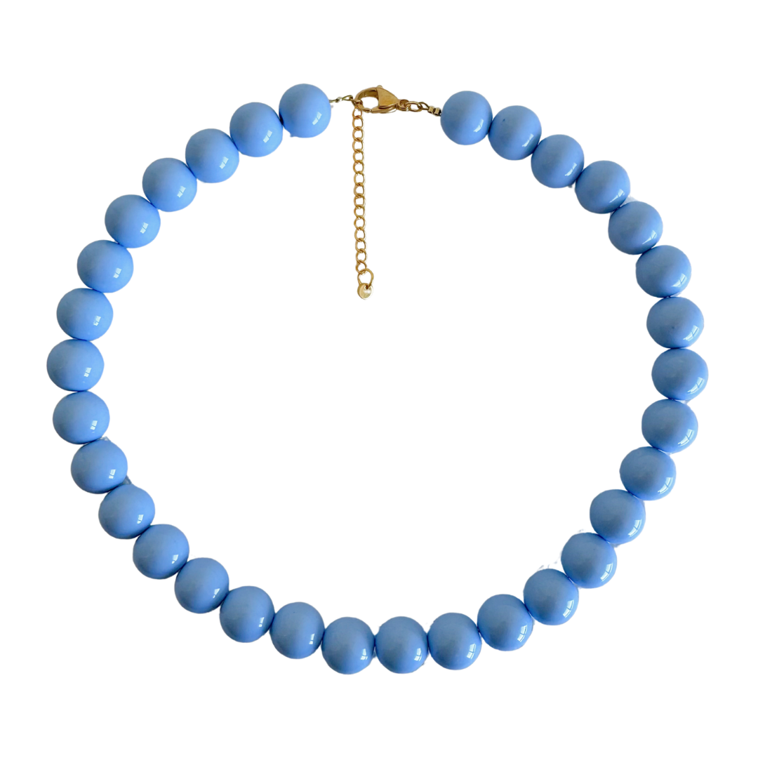 Bold Beads Ketting | Sky