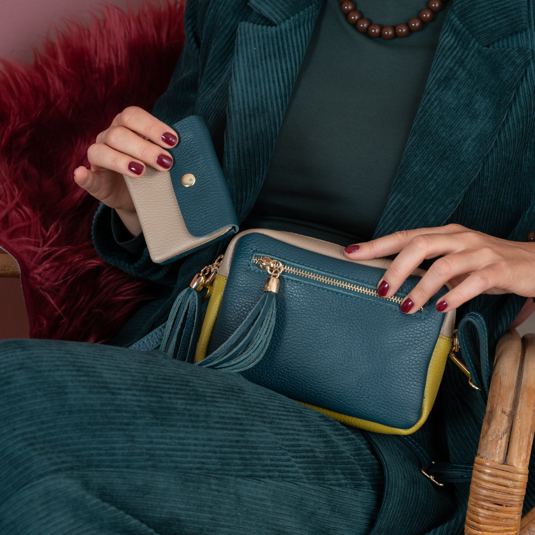 Schoudertas Maure | Petrol