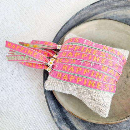 Lint Armbandje Happiness