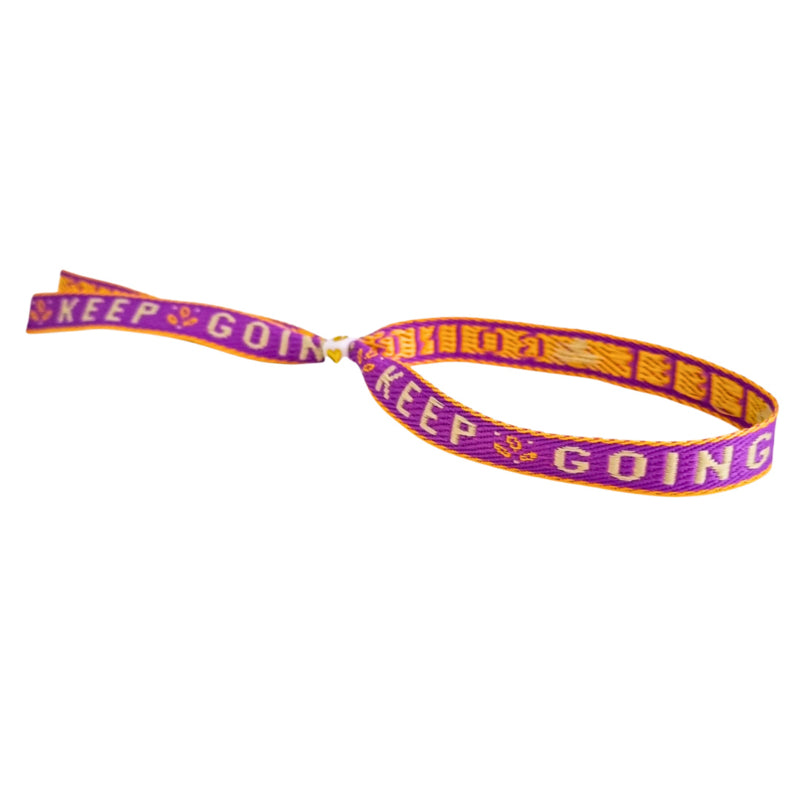 Lint Armbandje Keep Going