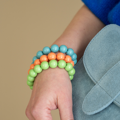 Bold Beads Armband | Ocean