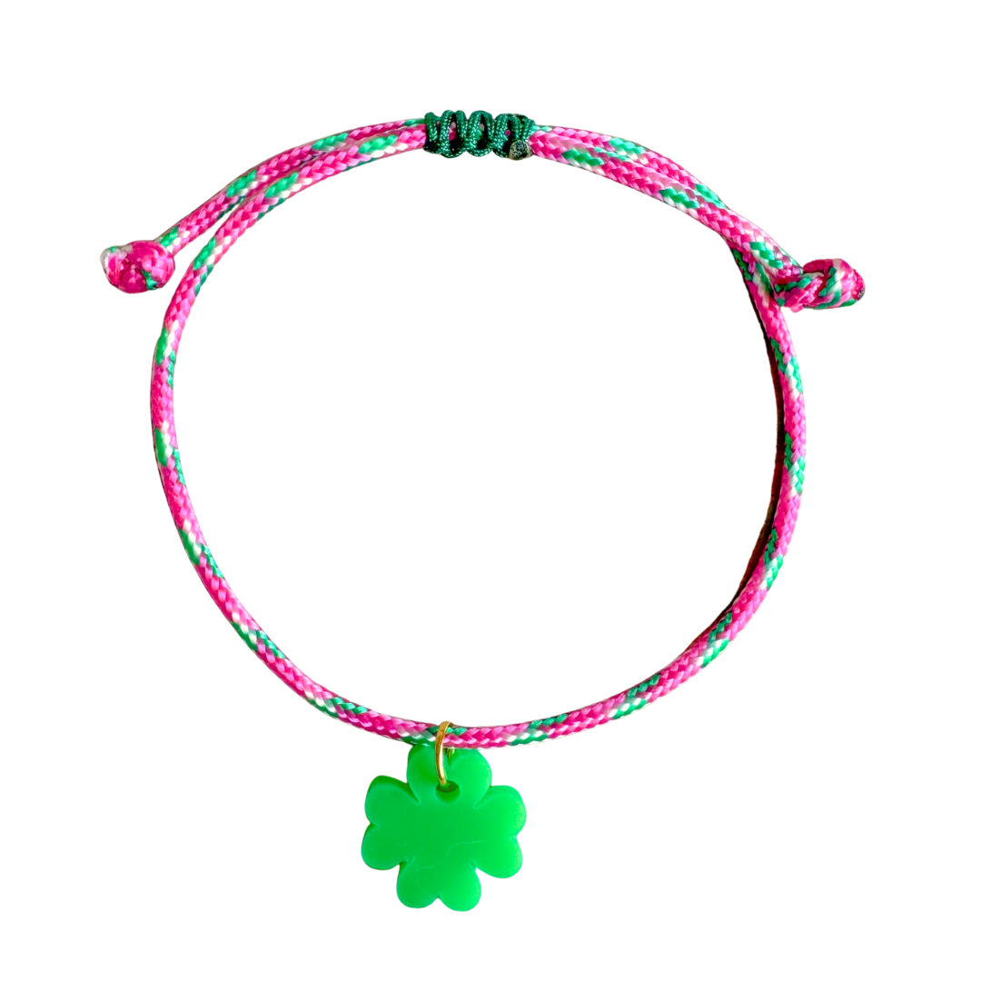 Armband  Lume Charms | Klavertje Green