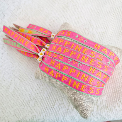 Lint Armbandje Happiness