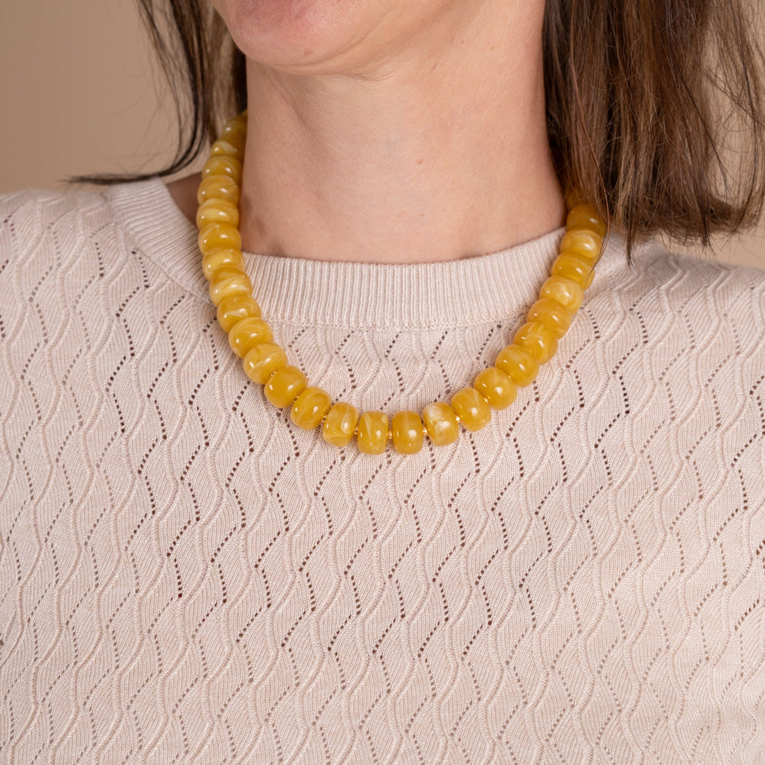 Bold Chunks Ketting | Corn Gold