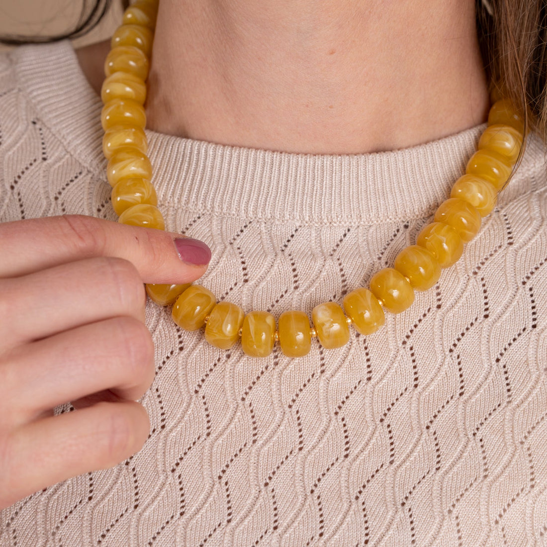Bold Chunks Ketting | Corn Gold