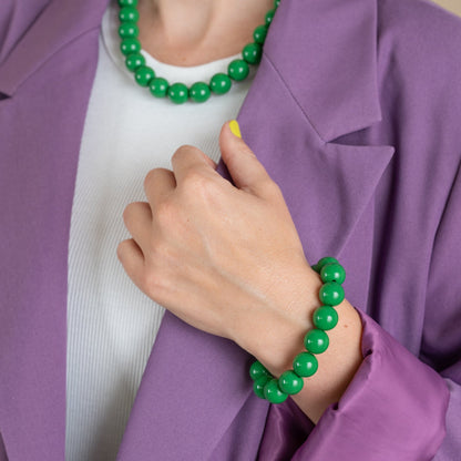 Bold Beads Ketting | Spruce